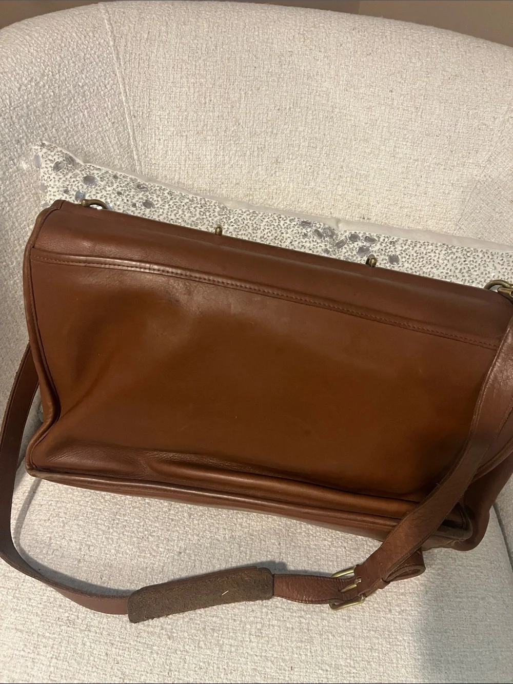 Coach Beekman Briefcase Brown Leather Briefcase - Picture 2 of 6